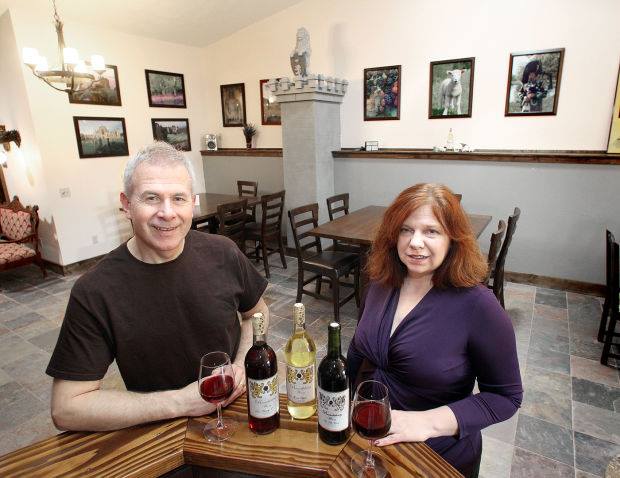 Brambleberry Winery proprietors Chris and Sherry Hardie.